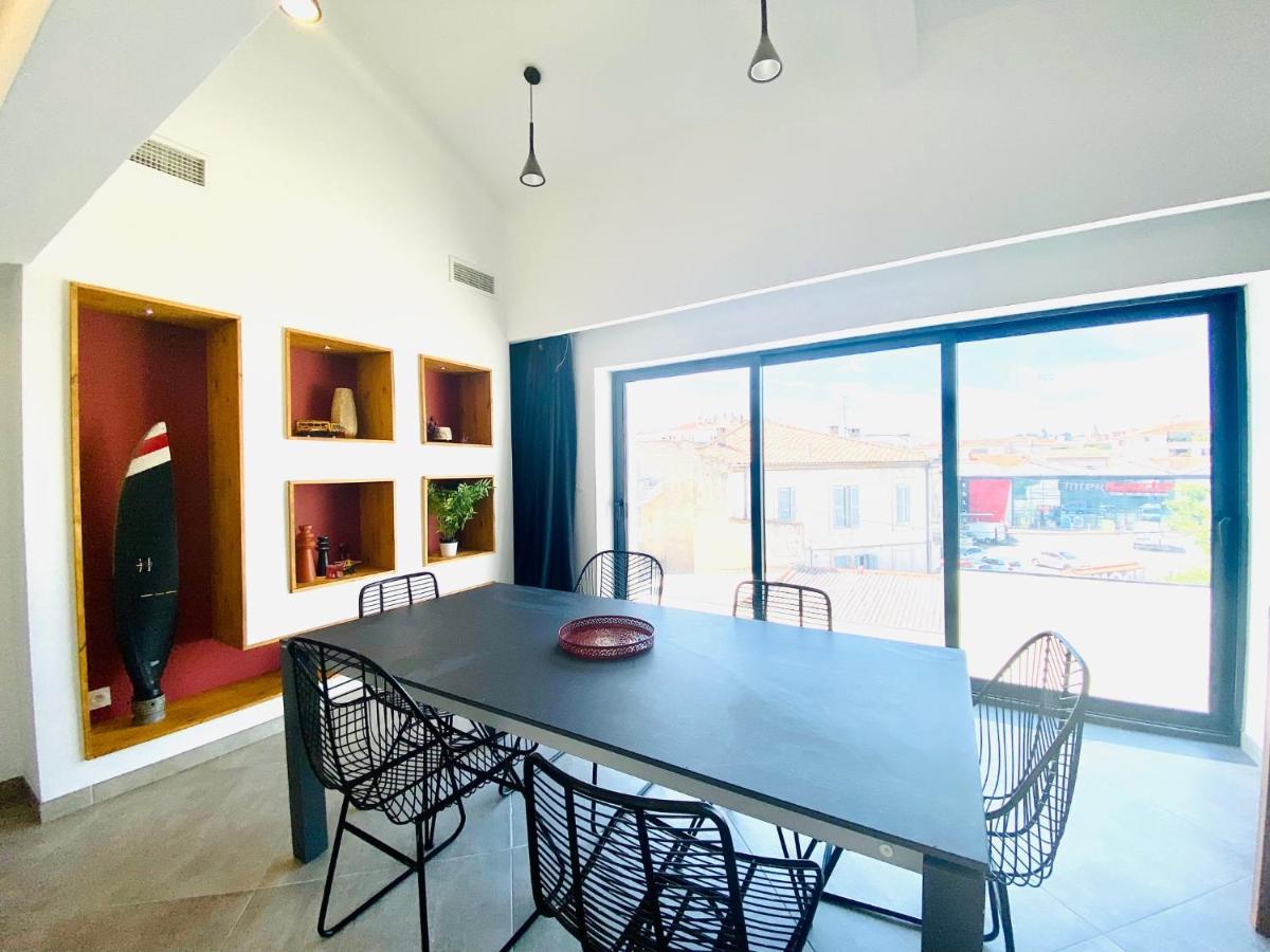 شقة Duplex 120M2 Terrasse Vue Sur نيم المظهر الخارجي الصورة